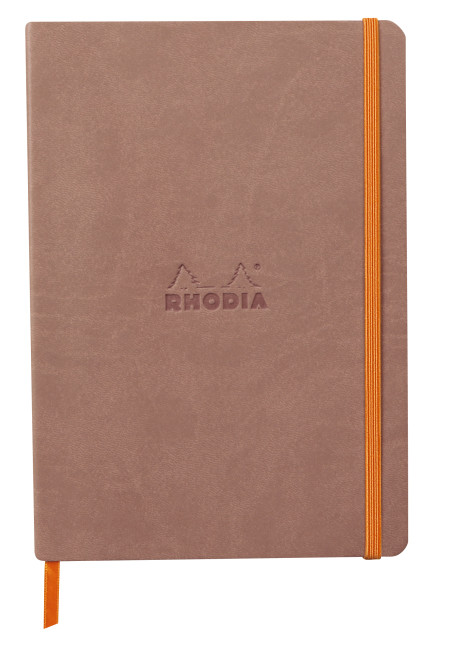 Rhodia Softcover Notebook - A5 - Rosewood - Dotted